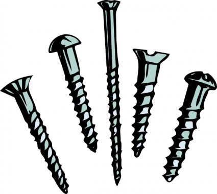 Screws clip art