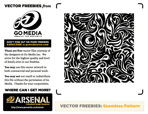 Seamless Swirls Vector Freebies