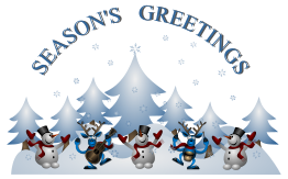 Seasons Greetings Card Front