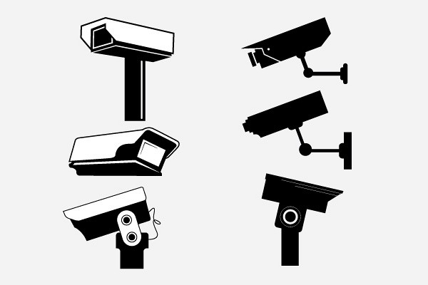 Security Cameras Vector