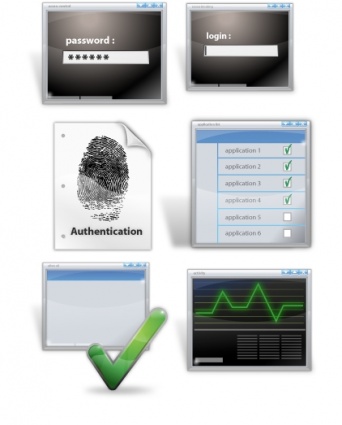 Security icon set 6