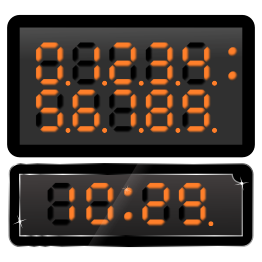 Segments Clock