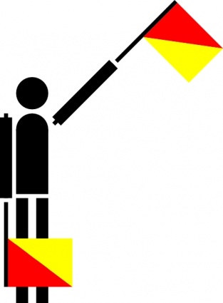 Semaphore Echo clip art