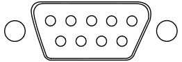 Serial connector DB-9 RS-232