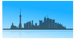 Shangai city skyline