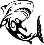 Shark Tattoo Vector