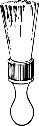 Shaving Brush clip art