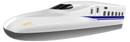 Shinkansen N700 Frontview