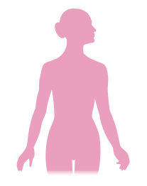 Silhouette of a woman