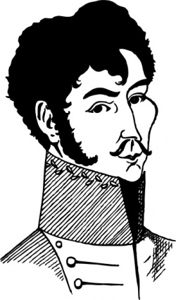 Simon Bolivar clip art