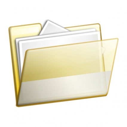 Simple Folder Documents clip art