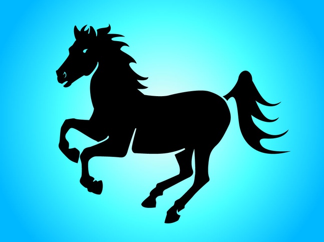 Simple Horse Graphic