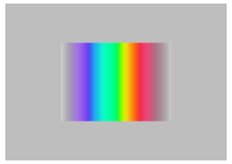 sinusfÃ¶rmiger transparenzverlaufender Regenbogen Gradient