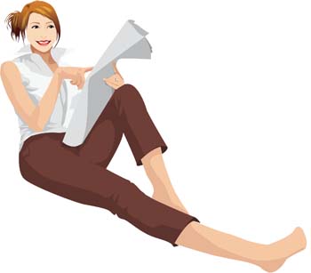 Sit girl position vector 15