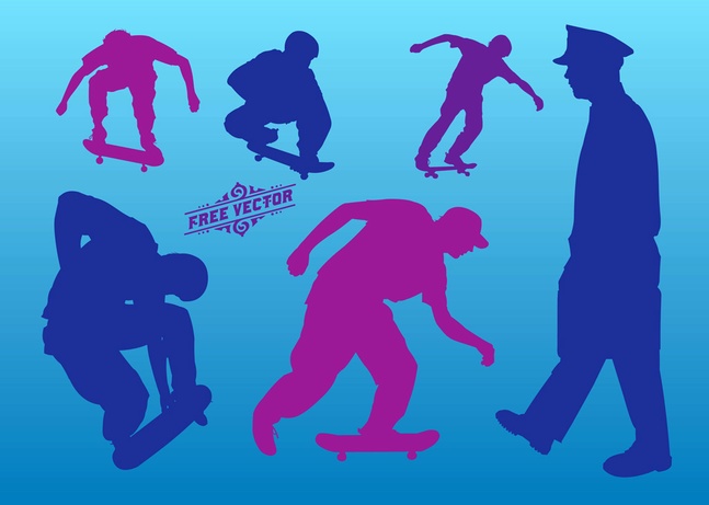 Skateboard Vector