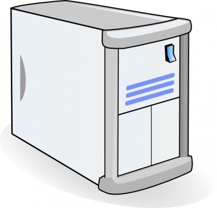 Small Case Web Mail Server clip art