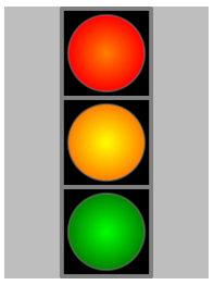 SMIL animation Verkehrslichtsignalanlage