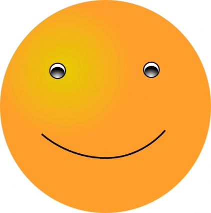 Smiling Face clip art