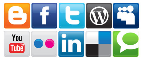 Social media icons