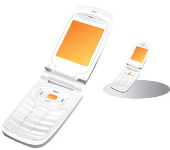 Sony Erricson Mobile Phone Vector