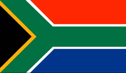 South African Flag Vector