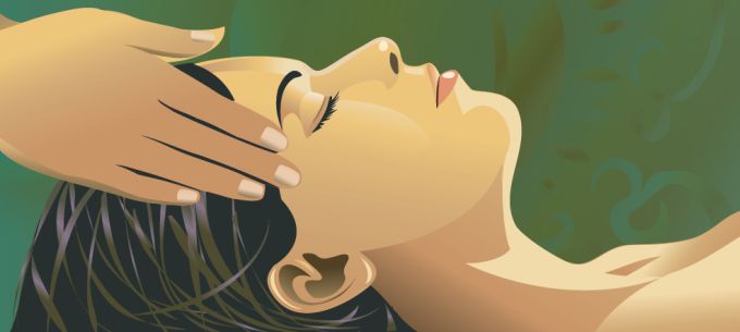 Spa Massage Vector