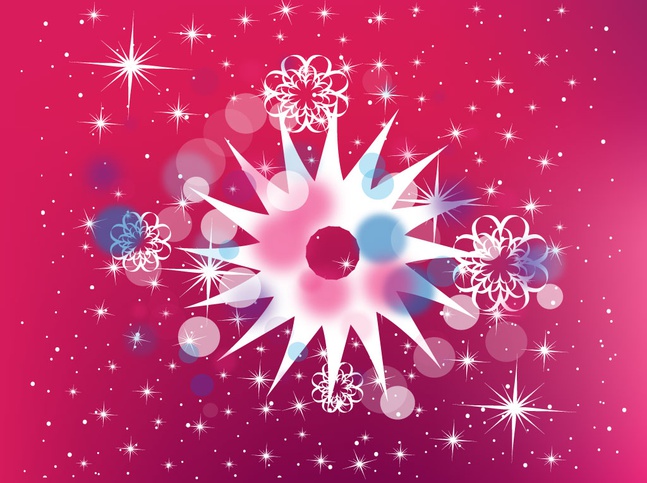 Spinning Star Background