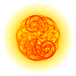 Spiral sun