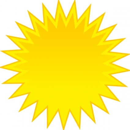 Spite Sun clip art