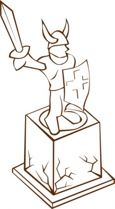 Statue clip art