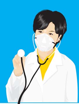 Stethoscope vector 5