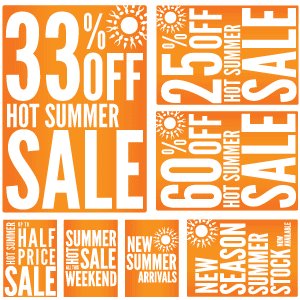 Summer Promotion Sale Printables