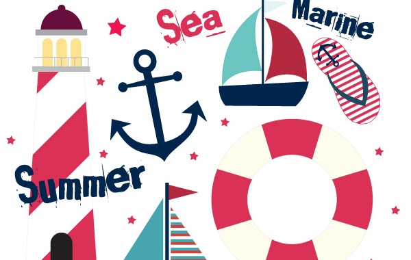 Summer Sail Design Set