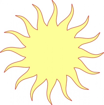 Sun clip art