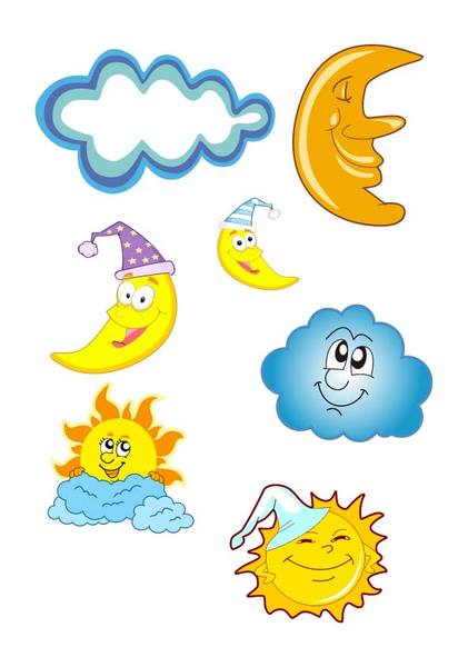 Sun Vector and Moon Vector Pack