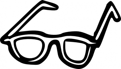 Sunglasses Outline clip art