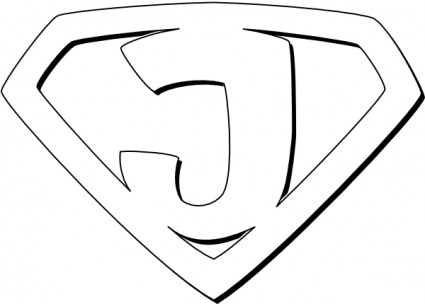 Super Jesus clip art