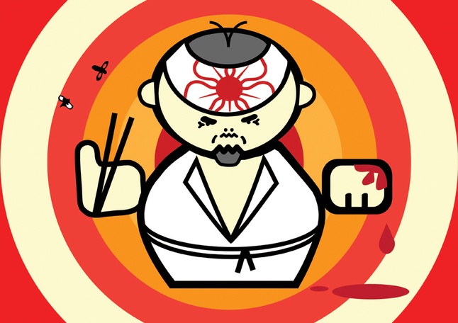 Sushi Master Cartoon