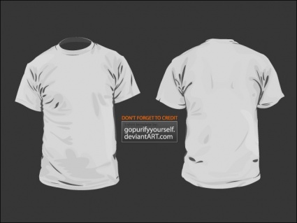 T-Shirt Vector Template V 2.0