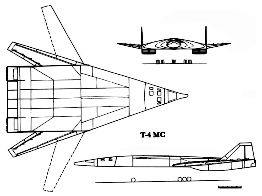 T4MS-200 supersonic bomber