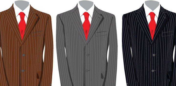 Tailor Suits Vectors