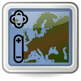 Tango style map application icon