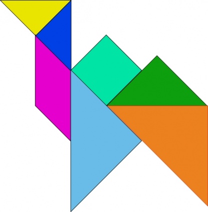 Tangram-16 clip art