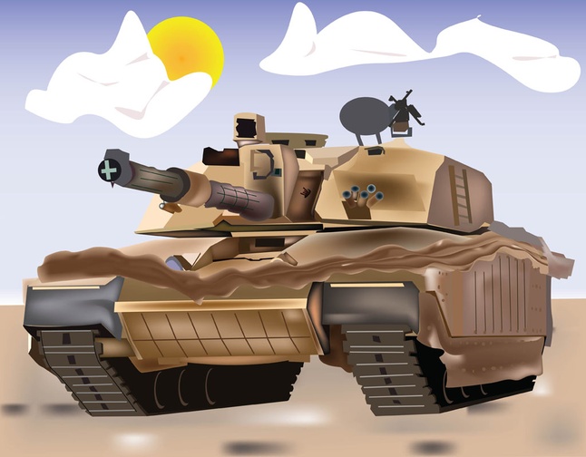 Tank Vector Illustration