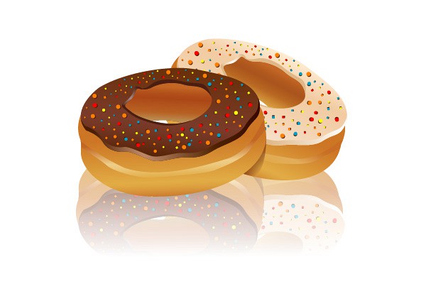 Tasty Doughnut Vector