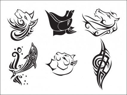 Tattoo Vector Set