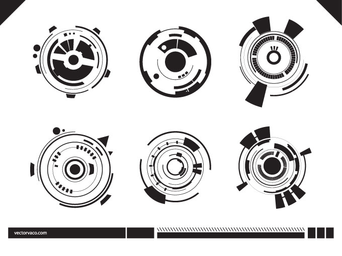 Technology Circles Rings