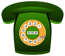 TelÃ©fono Heraldo verde (green classic phone)