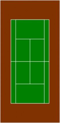 Tennis Court clip art