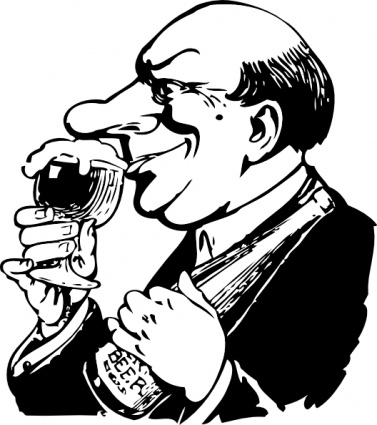 The Beer Snob clip art